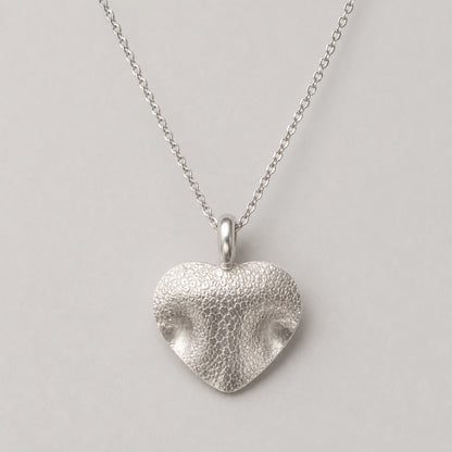 The Soul-Map · Nose Print Heart Necklace