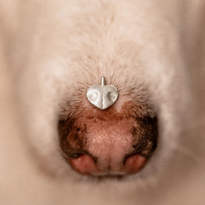 The Soul-Map · Nose Print Heart Necklace