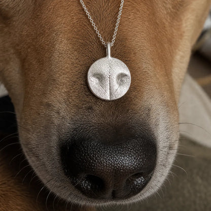 The Soul-Map · Nose Print Round Necklace